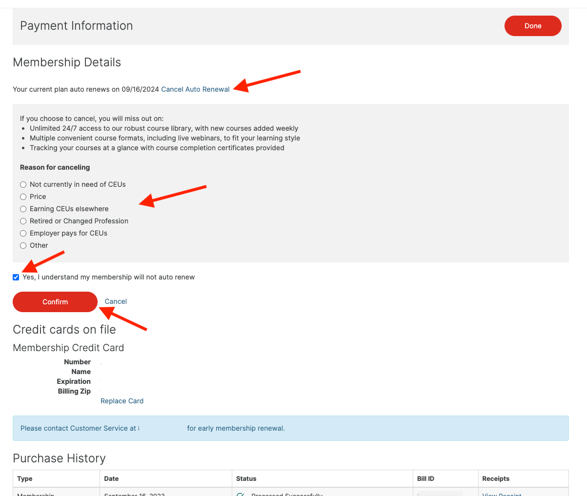 How do I turn off autorenew? Help Center